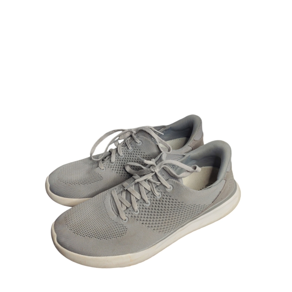 Kizik Mens Hands Free Lima Slip On Shoes Gray knit size 13